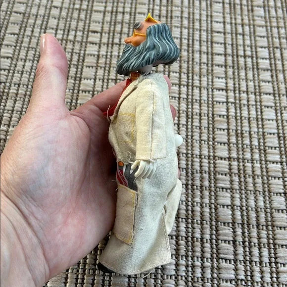 Vintage Collectible 1976 McDonald’s McDonaldland Toy Action Figure Professor - Picture 7 of 8